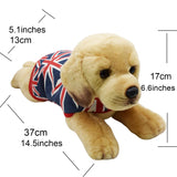 Realistic Labrador Retriever Dog Stuffed Animal Plush Toy