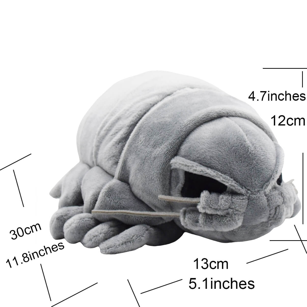 Realistic Giant isopod Stuffed Animal Plush Toy