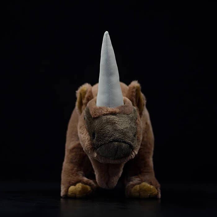 Realistic Elasmotherium Rhino Stuffed Animal Plush Toy