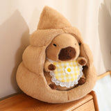 Kawaii Capybara Stuffed Animal Plush Toy with Poop Plush Toy