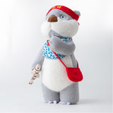 Otter Stuffed Animal Plush Toy with Movable Joints, Otter Plushies