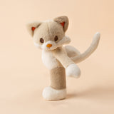 Cat Stuffed Animal Plush Toy with Movable Joints, Cat Plushies