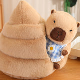 Kawaii Capybara Stuffed Animal Plush Toy with Poop Plush Toy