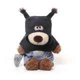 Thief Puppy Stuffed Animal Plush Toy, Funny Dog Plushies