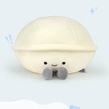 Cartoon Pearl Clam Stuffed Animal Plush Toy with Diamond Plushies