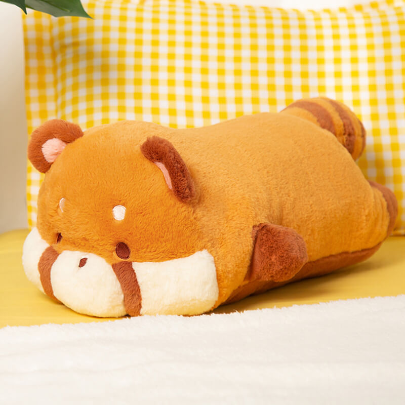 Kawaii Red Panda Hugging Pillow, Stuffed Animal Plush Toy