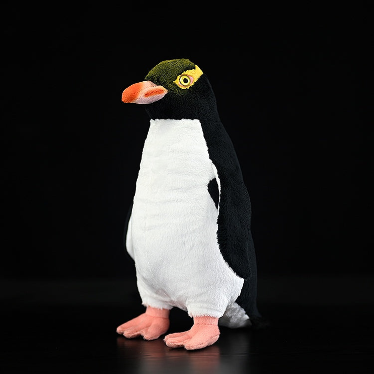 Realistic Yellow-eyed Penguin Stuffed Animal Plush Toy, Penguin Plushi ...