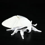 Realistic Fall Webworm Moth Stuffed Animal Plush Toy, Fall Webworm Moth Plushies