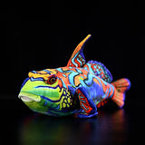 16.5-Inch Mandarin Dragonet Plushie – Vibrant Ocean Life Stuffed Toy