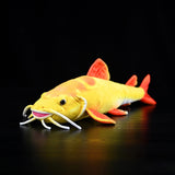 Realistic Albino Redtail Catfish Plush Toy (20 Inches) - Soft Giant Catfish Stuffed Animal Plushies