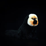 Realistic White-faced Saki Stuffed Animal Plush Toy, White-faced Saki Plushies