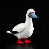 Adorable Red-Footed Booby Stuffed Animal | 10.2" Soft Ocean Bird Plush