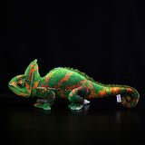 Realistic Veiled Chameleon Stuffed Animal Plush Toy, Veiled Chameleon Plushies