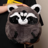 Chubby Raccoon Stuffed Animal Plush Toy, Raccoon Plushies