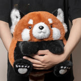 Chubby Red Panda Stuffed Animal Plush Toy, Red Panda Plushies
