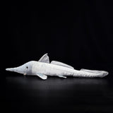 21.5" Realistic Longnose Chimaera Plush Toy – Lifelike Deep Sea Ghost Shark Stuffed Animal