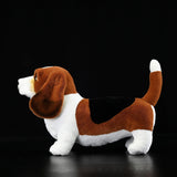 Realistic Basset Hound Stuffed Animal Plush Toy, Dog Plushies
