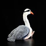 The Majestic Grey Heron Plush Toy – 12" Lifelike Soft Stuffed Bird