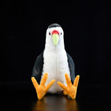 Realistic White-breasted Waterhen Stuffed Animal Plush Toy, Bird Plushies