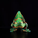 Realistic Veiled Chameleon Stuffed Animal Plush Toy, Veiled Chameleon Plushies