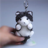 Cute Husky Dog Plush Bag Charm, Animal Plush Keychain