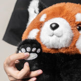 Chubby Red Panda Stuffed Animal Plush Toy, Red Panda Plushies