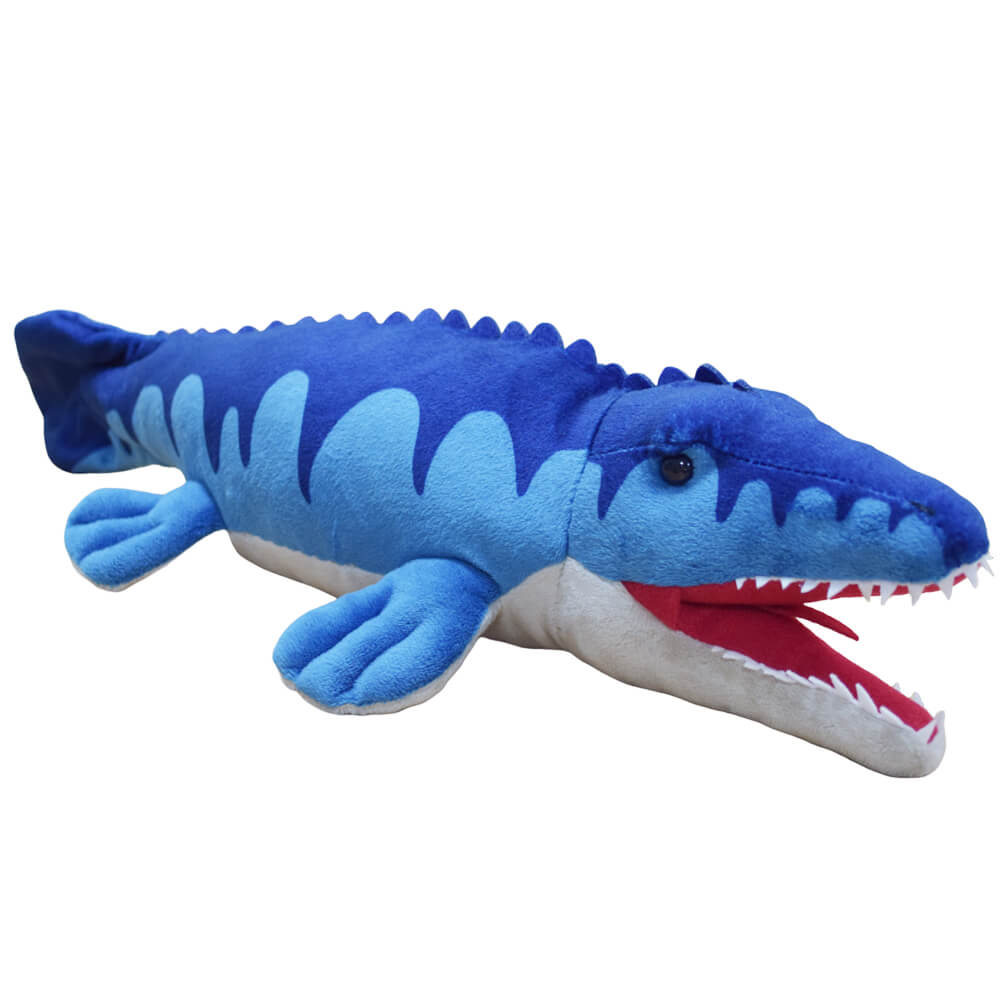 Realistic Mosasaurus Dinosaur Stuffed Animal Plush Toy