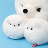 Arctic Fox Plush Toy - White Fox Stuffed Animals Keychain, Pendant Dolls, Handbag Charms