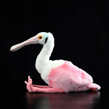 Adorable Roseate Spoonbill Stuffed Animal | 11.8" Soft Bird Plush Toy