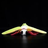 Realistic Indian Moon Moth Stuffed Animal Plush Toy, Moth Plushies