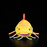 Realistic Albino Redtail Catfish Plush Toy (20 Inches) - Soft Giant Catfish Stuffed Animal Plushies