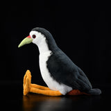 Realistic White-breasted Waterhen Stuffed Animal Plush Toy, Bird Plushies
