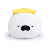 Fluffy Sushi Seal Stuffed Animal Plush Pillow, Cute Seal Plush Toy