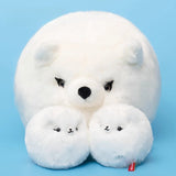 Arctic Fox Plush Toy - White Fox Stuffed Animals Keychain, Pendant Dolls, Handbag Charms