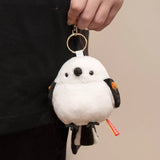 Long Tailed Tit Bird Plush Toy - Bird Stuffed Animals Keychain, Pendant Dolls, Handbag Charms