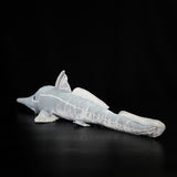 21.5" Realistic Longnose Chimaera Plush Toy – Lifelike Deep Sea Ghost Shark Stuffed Animal