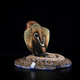 Realistic Monocled Cobra Stuffed Animal Plush Toy, Monocled Cobra Plushies