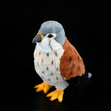 Realistic Common Kestrel Stuffed Animal Plush Toy, Bird Plushies