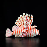 Realistic Lionfish Stuffed Animal Plush Toy, Lionfish Plushies