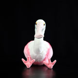 Adorable Roseate Spoonbill Stuffed Animal | 11.8" Soft Bird Plush Toy