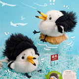 Cute Greater Crested Tern Stuffed Animal Plush Toy, Seagull Plushies
