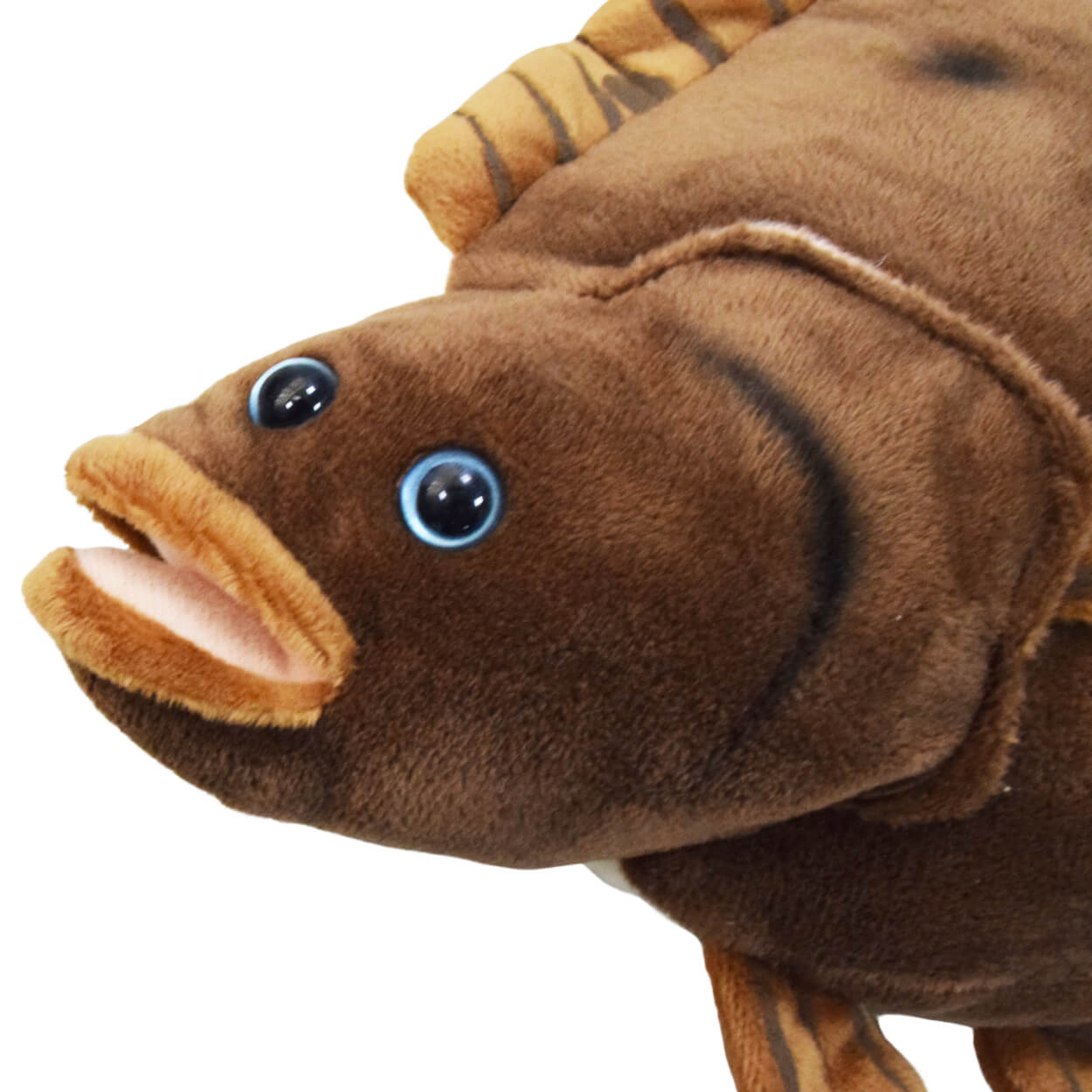 Realistic Atlantic Halibut Fish Stuffed Animal Plush Toy – KEAIART