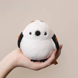 Long Tailed Tit Bird Plush Toy - Bird Stuffed Animals Keychain, Pendant Dolls, Handbag Charms