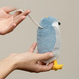 Black-crowned Night Heron Plush Toy - Bird Stuffed Animals Keychain, Pendant Dolls, Handbag Charms
