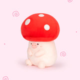 Mushroom Pig Mix Stuffed Animal Plush Toy