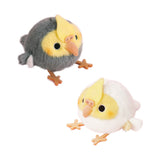 Cute Cockatiel Stuffed Animal Bag Charm with Sound Parts and Magnet