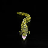 39” Giant Spotted Moray Eel Plush Stuffed Animal – Realistic Leopard Print Ocean Sea Life Soft Toy (100cm)