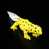 Cute Yellow Leopard Gecko Plush Toy (21.2") – Soft Stuffed Animal Lizard Doll