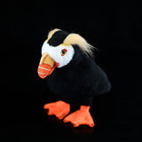Realistic Tufted Puffin Stuffed Animal Plush Toy, Bird Plushies