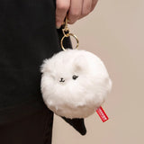 Arctic Fox Plush Toy - White Fox Stuffed Animals Keychain, Pendant Dolls, Handbag Charms